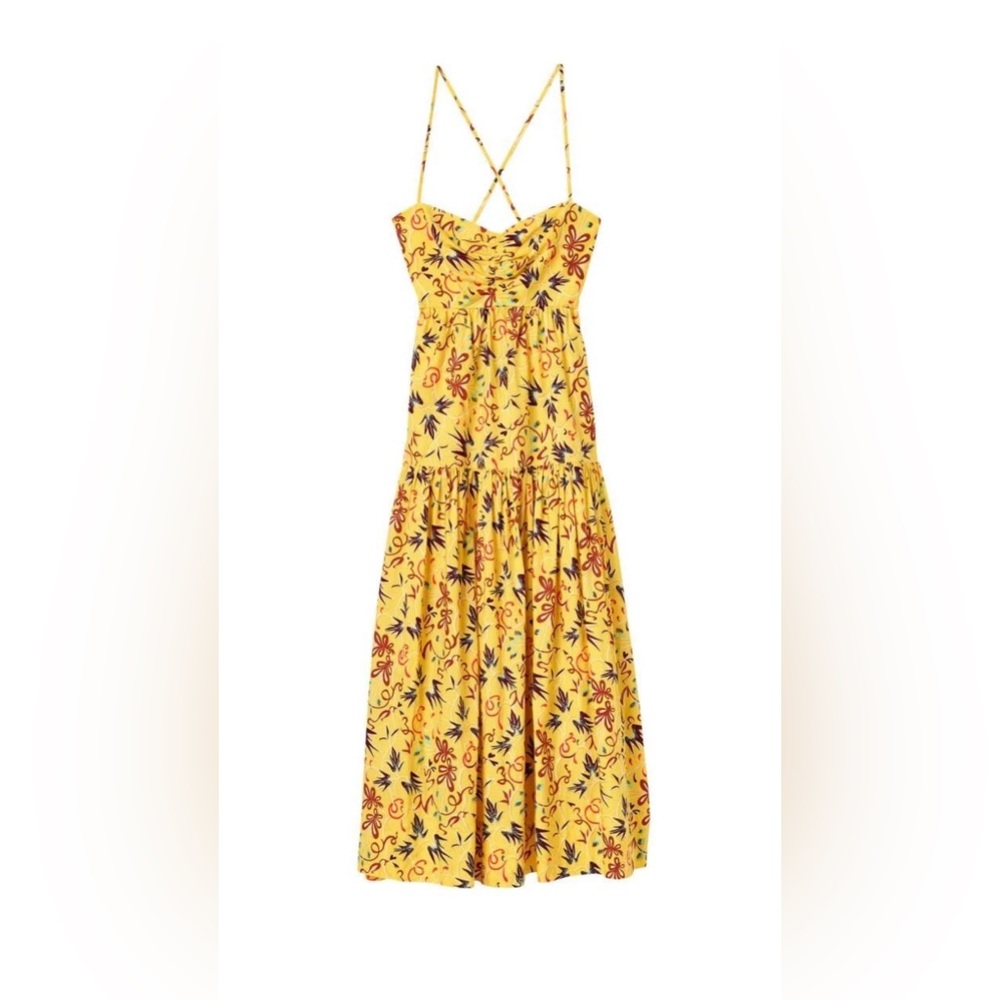 NWT ALC Women’s Arit Floral Maxi Dress - Size 0 - Picture 8 of 9